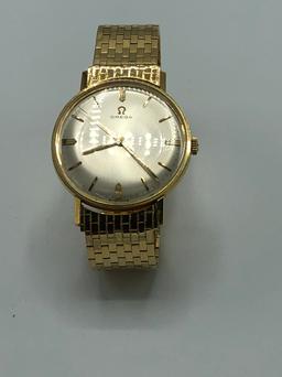 Omega Solid Gold Ladies Watch