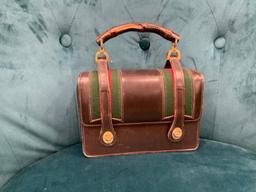 Gucci bamboo handle lunchbox style