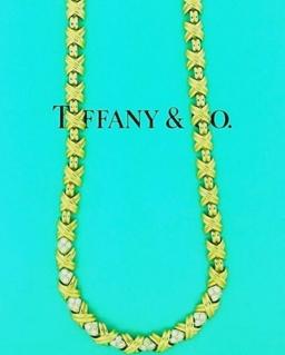 Tiffany & Co. Signature X Diamonds 18k Gold Necklace