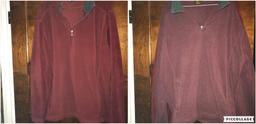 Lot of 2 St. Johns Bay Woman's Fleece Pullovers