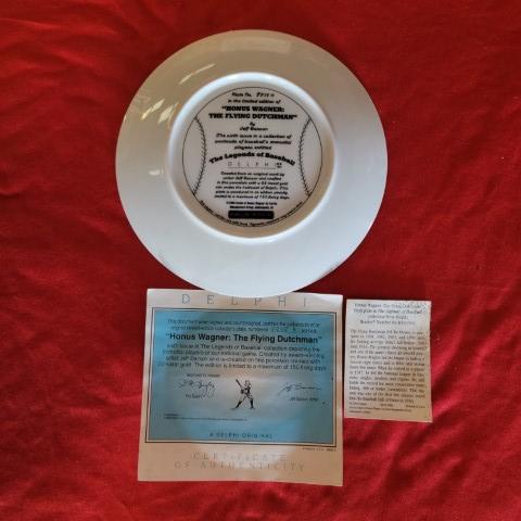 Honus Wagner Collector Plate