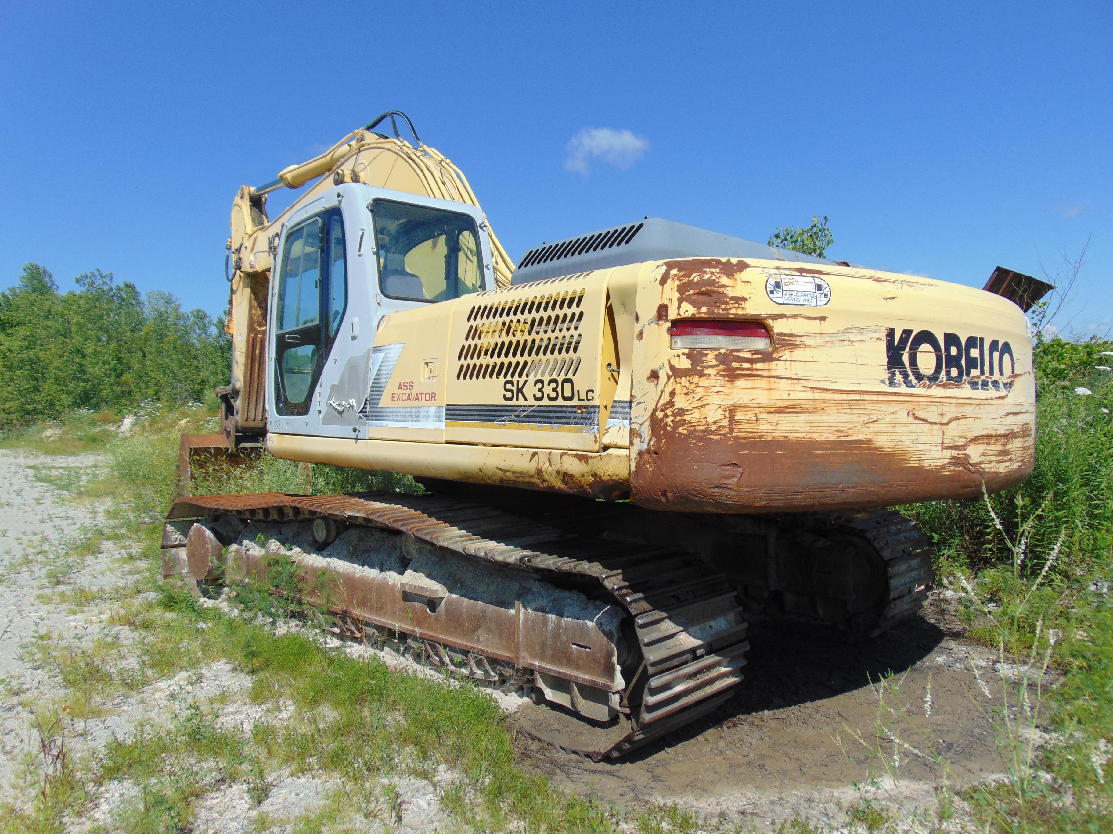 (2003) Kobelco mod. SK330, Excavator w/ Mitsubishi