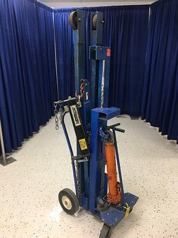 Blue Bird D3172 1500lb Engine Hoist, Sells with Speedway Series Engine Sling and Cart