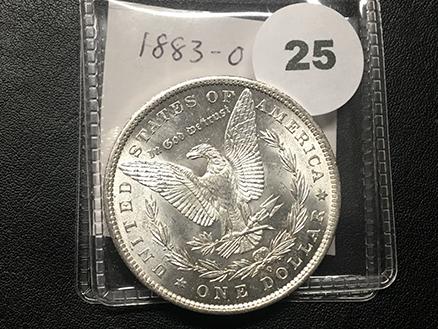 1883-O Morgan Dollar, AU