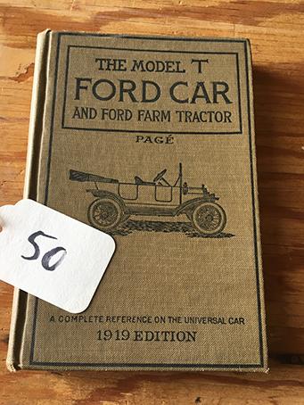 1919 Edition the Model T Ford  Car and Ford Farm Tractor