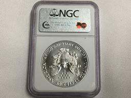 NGC Graded MS 69 1987 American Silver Eagle