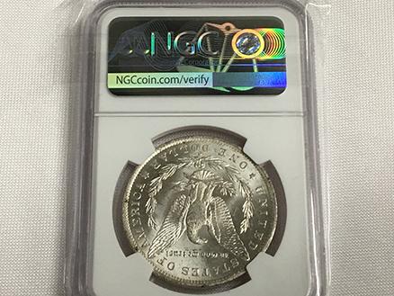 NGC Graded MS 63 1884-O Morgan Dollar