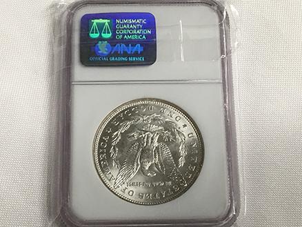 NGC Graded MS 64 1887 Morgan Dollar