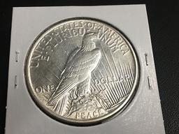 1921 Peace dollar VF