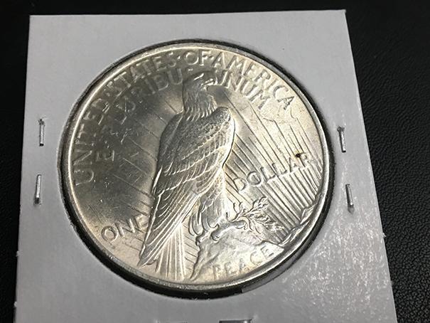 1922 Peace dollar Unc