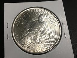 1922-D Peace dollar Gem
