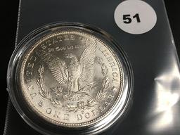 1880-S Morgan silver dollar Unc