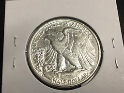 1935-D Walking Liberty half