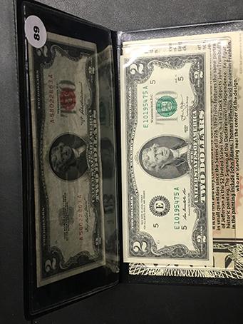 $2 notes 1953 & 2013