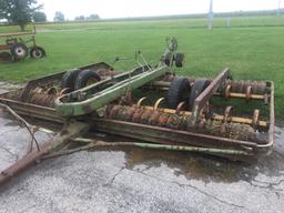 Kewanee 15' cultimulcher, inboard wheels