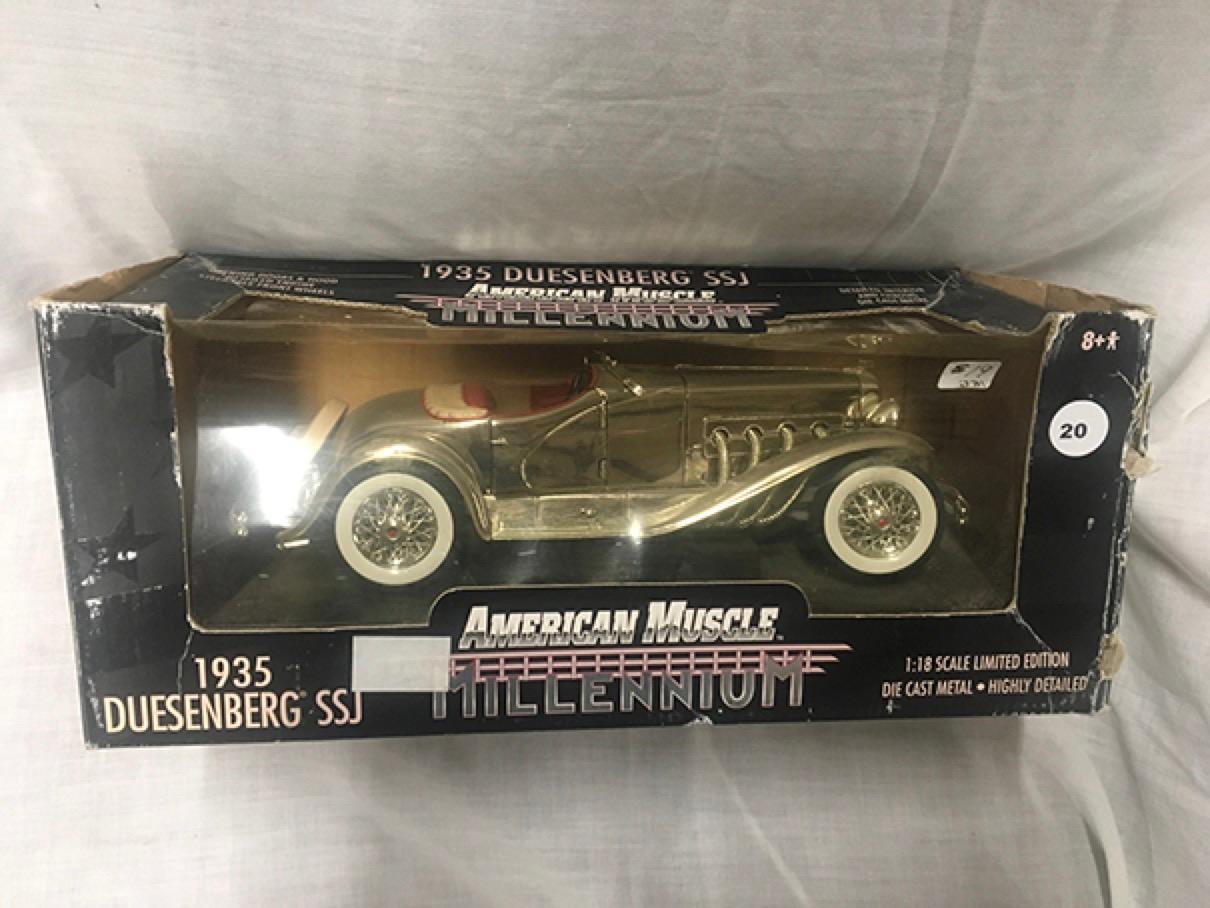 1935 Duesenberg SSJ, 1:18 scale, Ertl, American Muscle Millennium