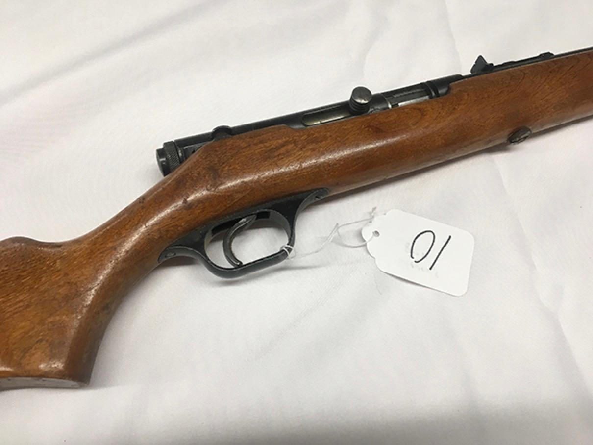 Stevens Model 87D, 22 S, L, LR, Stock Wear, Barrel Rust