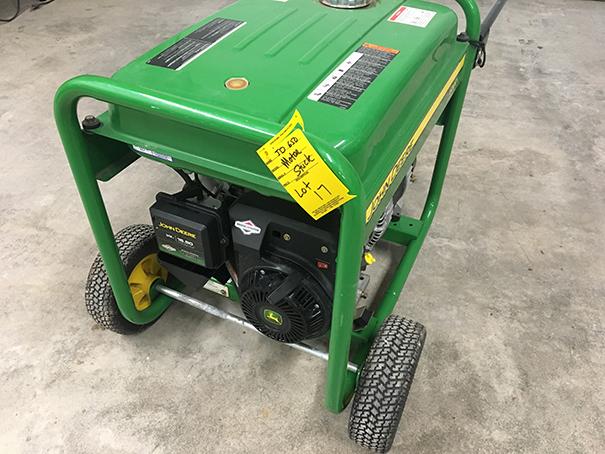 JD 6500 Watt Generator NOTE: MOTOR STUCK