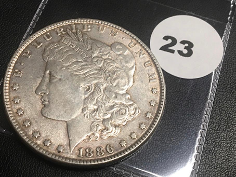 1886 Morgan Dollar