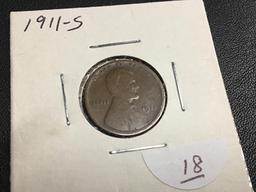 1911-S Lincoln Cent