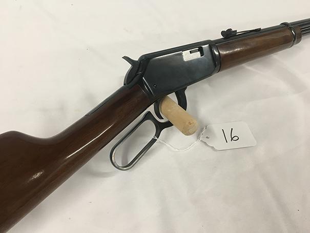 Winchester Model 9422M, 22 Win. Magnum, S#F33924, Initials and #s engraved under lever action