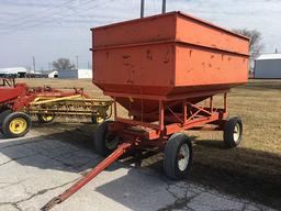 250 bu Gravity Wagon on 5 bolt running gear (Consigned by Jim Lorigan Family)