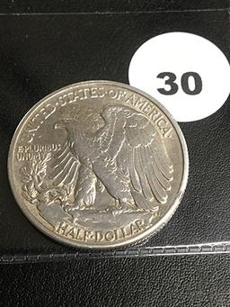 1940 Walking Liberty Half