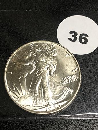 1946 Walking Liberty Half Gem