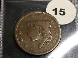 1837 Large Cent