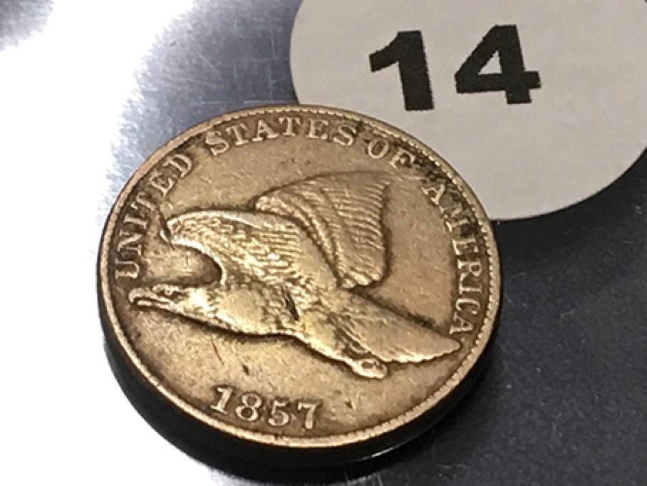 1857 Flying Eagle Cent