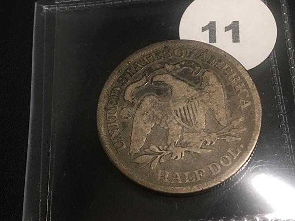 1874 Seated Half Dollar