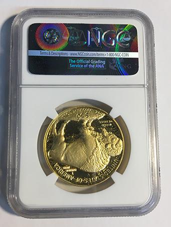 2006-W Buffalo $50 Gold NGC PF70 Ultra Cameo