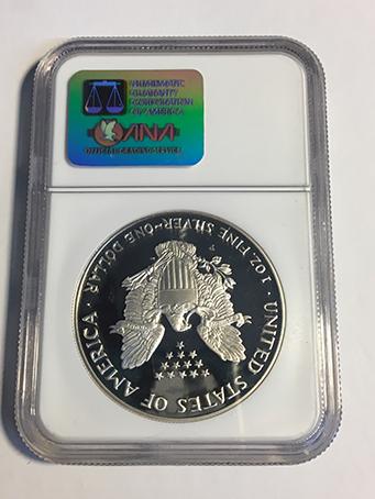 1993-P Silver Eagle NGC PF70 Ultra Cameo