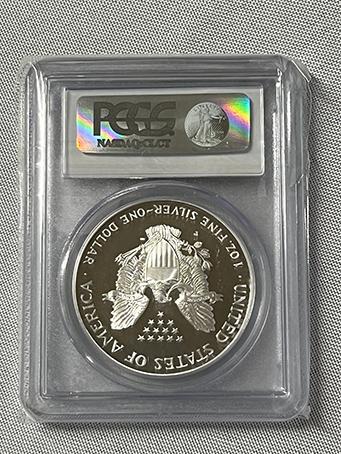 1996-P Silver Eagle PCGS PR69DCAM