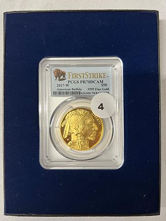 2017-W $50 Buffalo Gold First Strike PCGS PR70DCAM