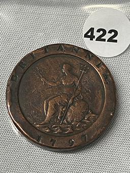 1797 Britannia Coin