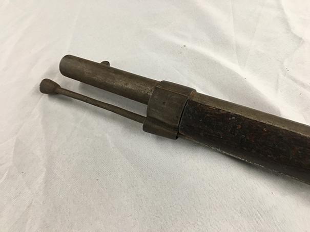 Old Cap and Ball Rifle (no markings visible)