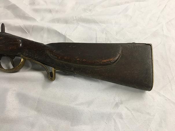 Old Cap and Ball Rifle (no markings visible)