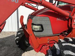 2005 McCormick CX105 4WD cab tractor, 102hp Perkins 4 cyl. diesel engine, 8 spd. Synchro