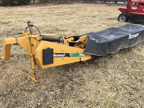 Vermeer 7040 3pt. disc mower 9ft, S#X1VR3070Y483000699X