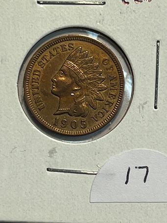 1905 Indian Cent