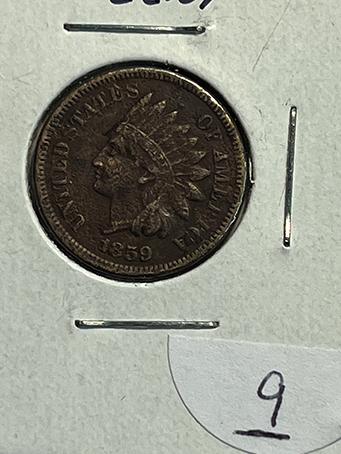 1859 Indian Cent