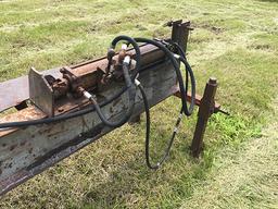 Shop made 3 pt. hyd. Log splitter