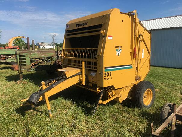 Vermeer 505 Super I twine tie baler, 540 PTO, 7700 bales