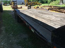 2003 May 22 ft. Plus 2 gooseneck trailer, 8 bolt wheels, stand up ramps