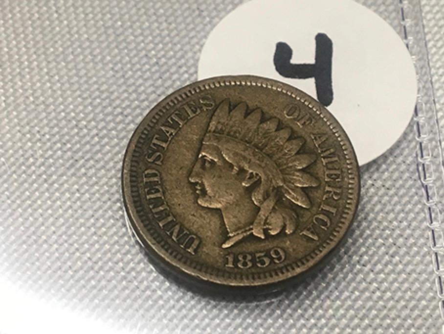 1859 Indian Cent