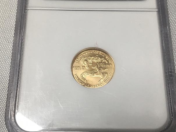 2007 Gold Eagle $5 NGC Gem Unc.