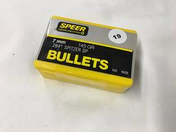 NO SHIPPING: (58) Speer 7mm .284 in. Spitzer SP, 145 gr