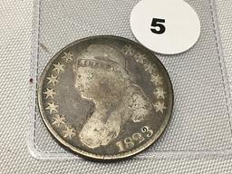 1823 Bust Half