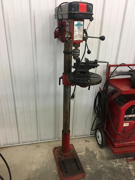 Cummins Drill Press W/Vise